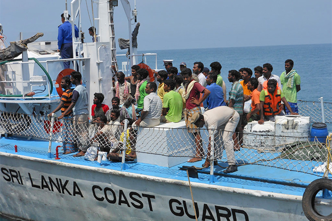 සාගර සම්පත් කොල්ලය ගැන ඉන්දියාවේ සාකච්ඡා අසාර්ථකයි